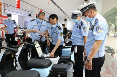 突擊檢查！廣西梧州市市場監管局聯合交警開展電動自行車銷售管理專項行動